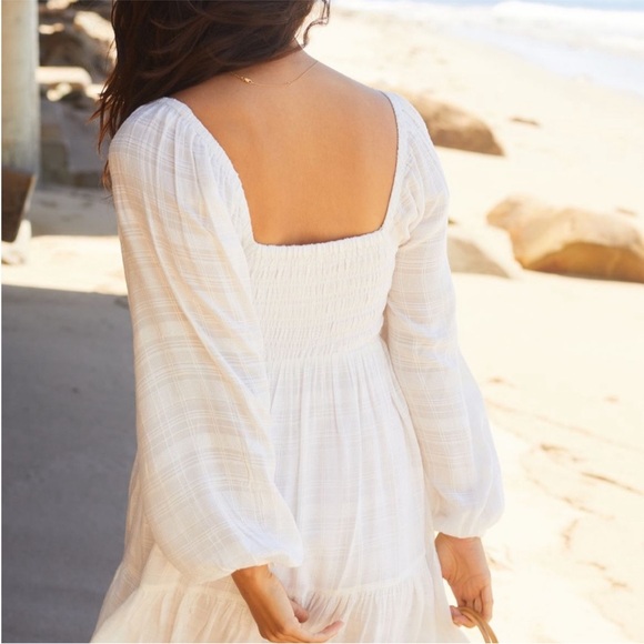 L Space White Dress size medium - Picture 3 of 7